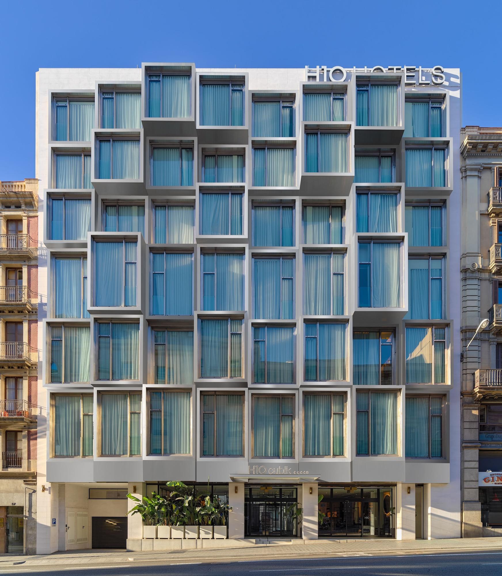 H10 Cubik 4* Sup Hotel Barcelona Buitenkant foto