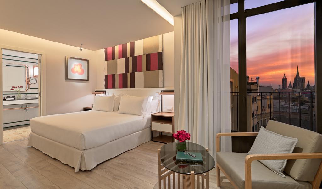 H10 Cubik 4* Sup Hotel Barcelona Kamer foto